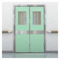 Factory hot sale galvanized active double steel door for hospital school